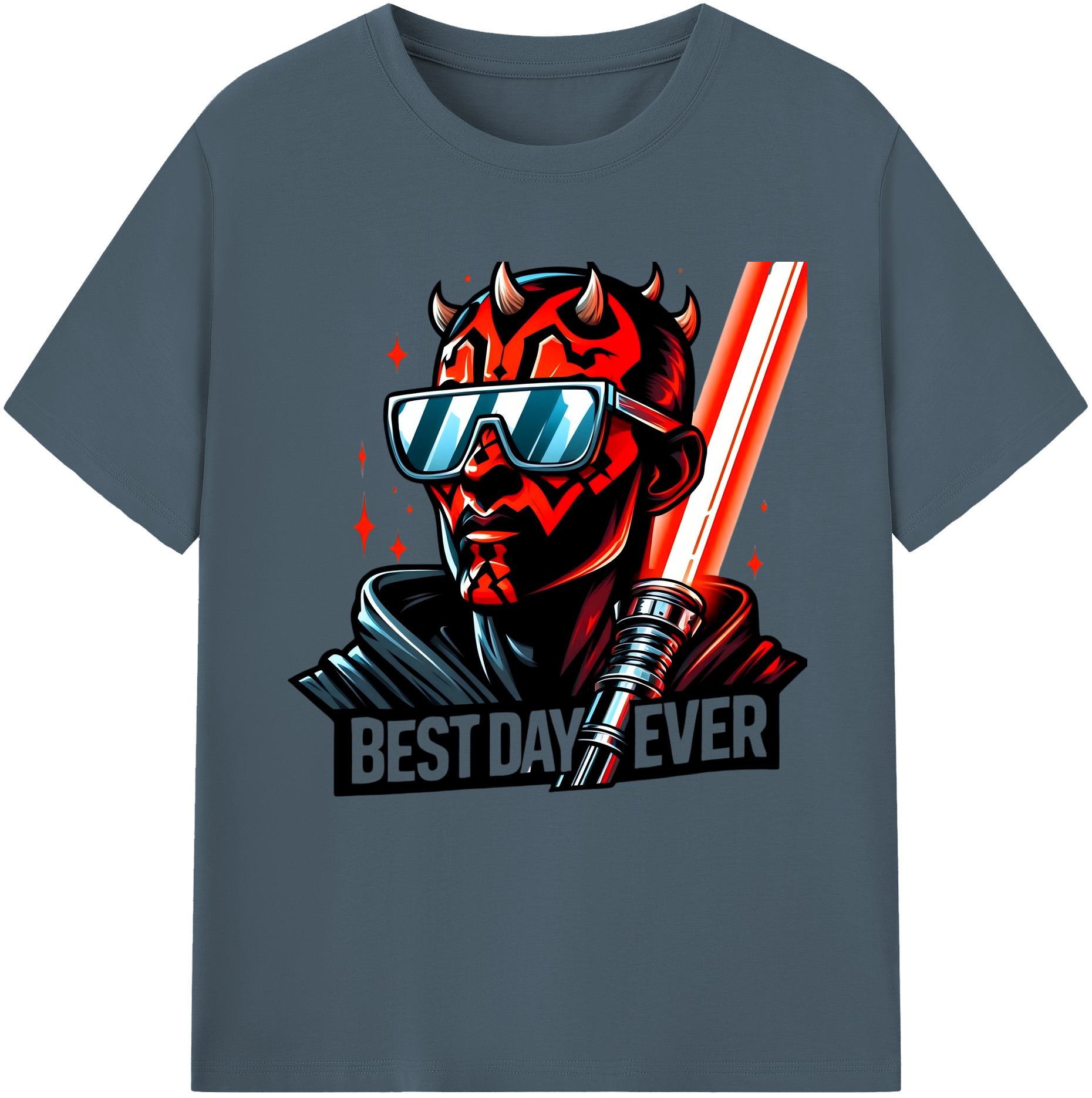 （画像用） スター・ウォーズ Star Wars 綿100％半袖Tシャツ（フロントプリント）